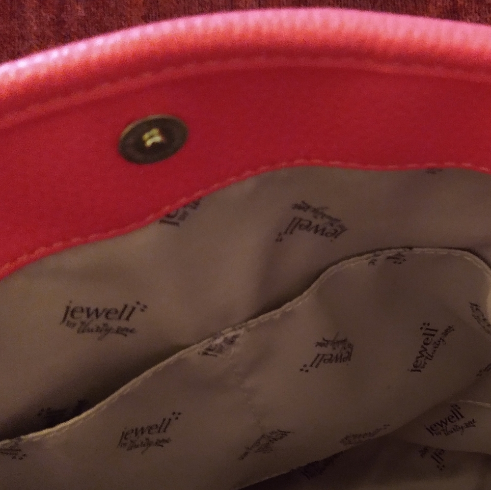 2PC Jewell by Thiry-One pink Vegan leather Bag🌸Crossbody or shoulder 🌸 - Picture 8 of 13